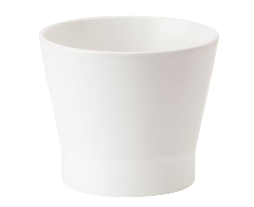 IKEA PAPAJA Plant Pot, White 9 cm