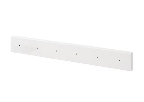 IKEA LURT Rack for 6 knobs, White Stain
