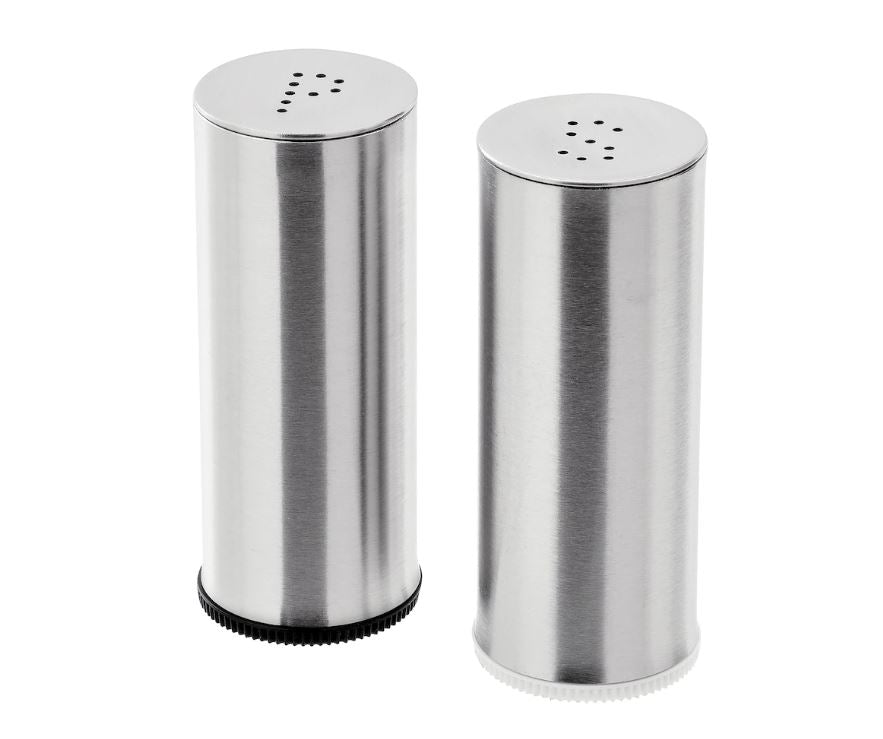 IKEA PLATS Salt / Pepper Shaker, Set of 2, stainless steel