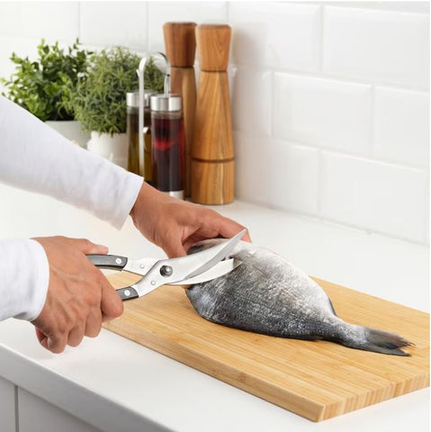 IKEA PRESTERA Fish-Poultry Shears, Black