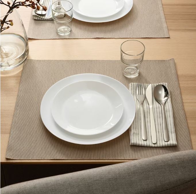 IKEA OFTAST Side Plate -White 19 cm