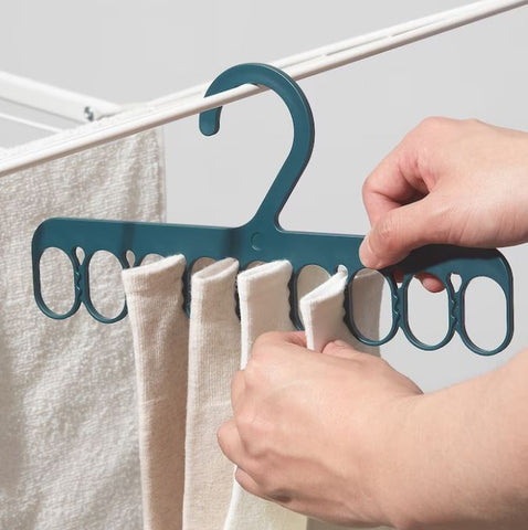 IKEA SLIBB Hanger with 8 grip clips
