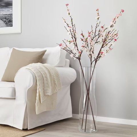 IKEA SMYCKA Artificial Flower, Cherry-Blossoms, pink, 130 cm