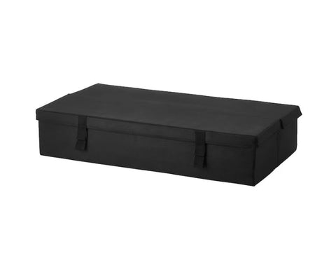 IKEA LYCKSELE Storage Box 2-Seat Sofa-Bed, Black