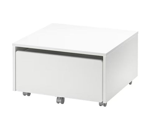 IKEA SLAKT Storage Box with Castors, 62x62x35 cm