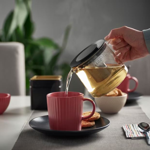 IKEA RIKLIG Teapot, Glass 0.6 L