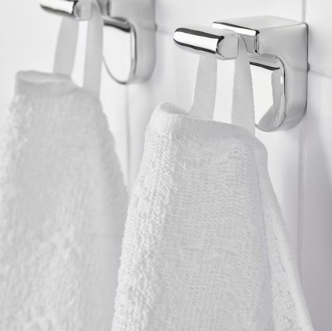 IKEA NARSEN Bath Towel Soft Towel, Perfect For Bath, Home Towel, Gym, Yoga Towel 55x120 cm White
