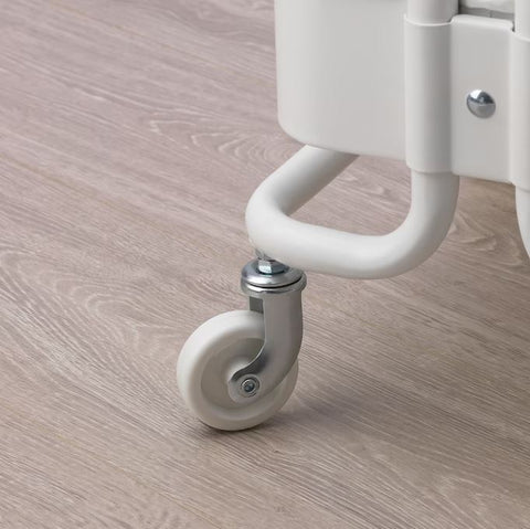 IKEA RASHULT Trolley, White, 38×28 cm
