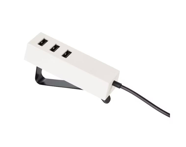 IKEA LORBY USB Charger with Clamp