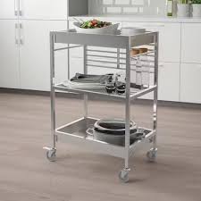 IKEA KUNGSFORS Kitchen trolley, stainless steel, 60x40 cm FREE SHIPPING