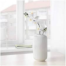 IKEA STILREN Vase, white, 22 cm FREE SHIPPING