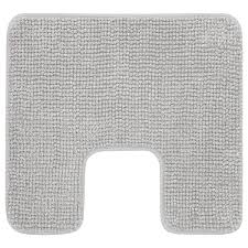 IKEA TOFTBO Pedestal mat, grey-white mélange, 55x60 cm FREE SHIPPING