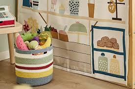 IKEA STRANDSKATA Storage bag, braided/multicolour, 20 cm FREE SHIPPING