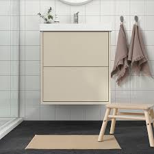 IKEA OSBYSJÖN Bath mat, light grey-beige, 40x60 cm FREE SHIPPING