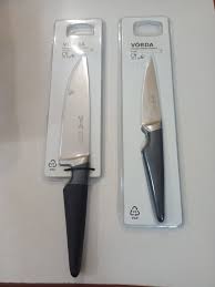 IKEA VÖRDA Paring knife, black, 9 cm FREE SHIPPING