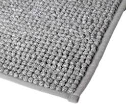 IKEA TOFTBO Bath mat, grey-white mélange, 50x80 cm FREE SHIPPING