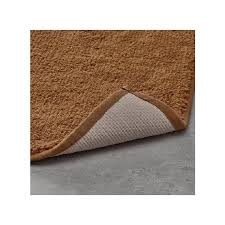 IKEA SÖDERSJÖN Bath mat, brown-yellow, 50x80 cm FREE SHIPPING