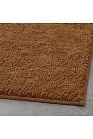 IKEA SÖDERSJÖN Bath mat, brown-yellow, 50x80 cm FREE SHIPPING