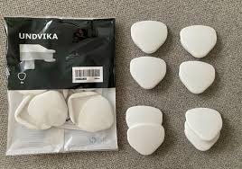 IKEA UNDVIKA Corner bumper, white  FREE SHIPPING