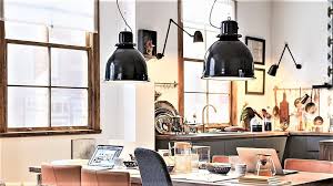 IKEA SVARTNORA Pendant lamp, black, 38 cm FREE SHIPPING