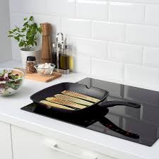 IKEA HEMLAGAD Grill pan, black, 28x28 cm