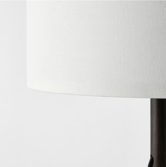 IKEA LAUTERS Table Lamp, Brown Ash, White