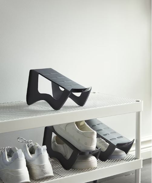 IKEA MURVEL Shoe Organiser, Grey 14x14x24 cm