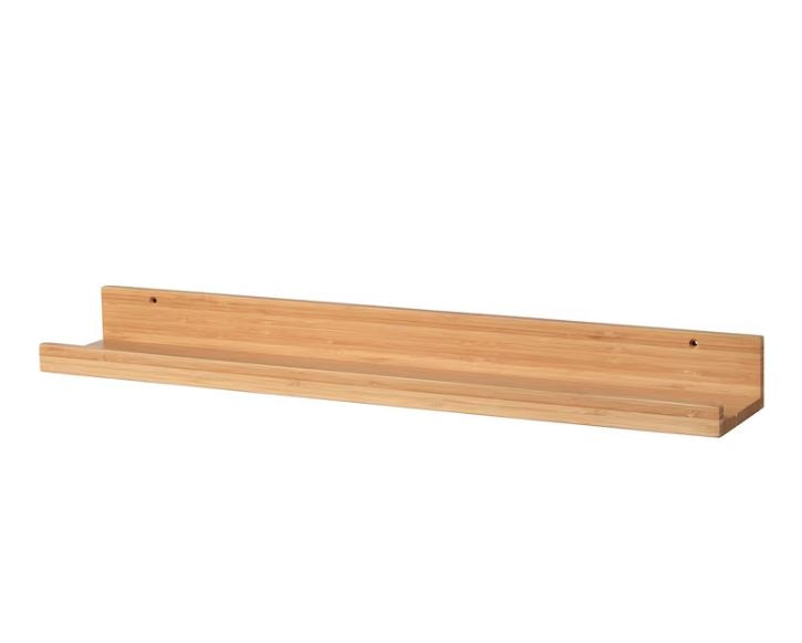 IKEA MALERAS Picture Ledge, Bamboo 55 cm