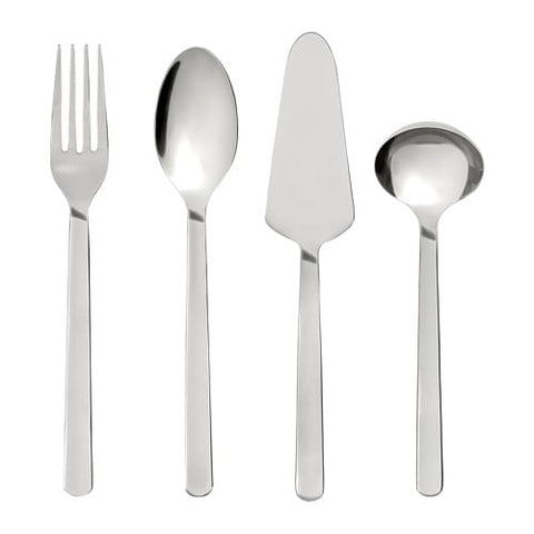 IKEA 365+ 4-Piece Serving Set, Stainless Steel