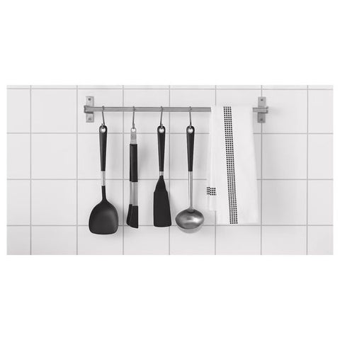 IKEA 365+ HJALTE Turner, Stainless Steel, Black, 33 cm
