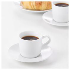 IKEA 365+ Espresso Cup and Saucer, White, 6 cl
