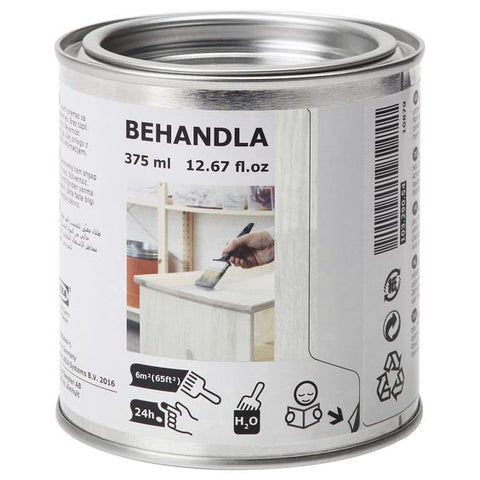 IKEA BEHANDLA Glazing Paint, White/0.375 l