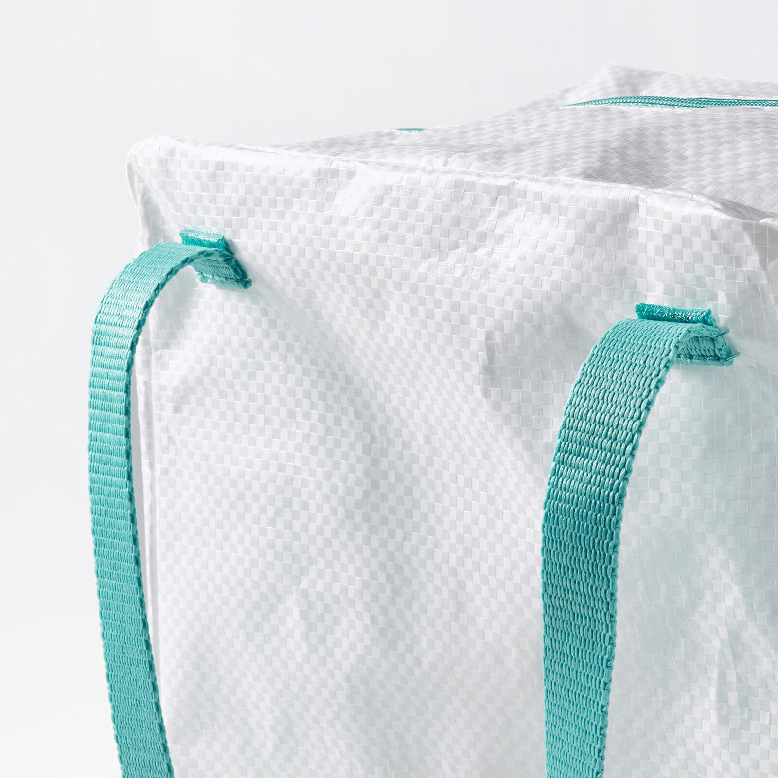 IKEA 365+ Lunch Bag, White/Turquoise 22x17x30 cm