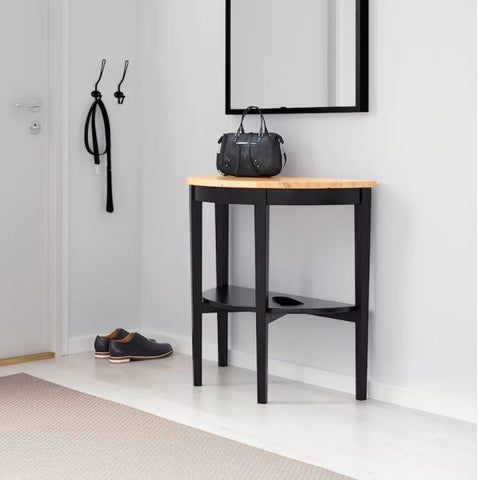 IKEA ARKELSTORP Window table, 80x40x75 cm- Black