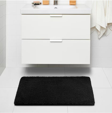 IKEA ALMTJARN Bath Mat, Dark Grey 60x90 cm