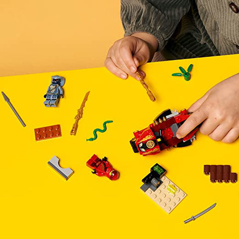 LEGO NINJAGO Legacy 54-pieces Kai’s Blade Cycle Ninja Motorcycle Playset Building Kit, Featuring NINJAGO Kai and a Snake, 71734
