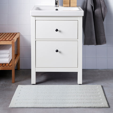 IKEA EMTEN Bath Mat- White, 60x120 cm