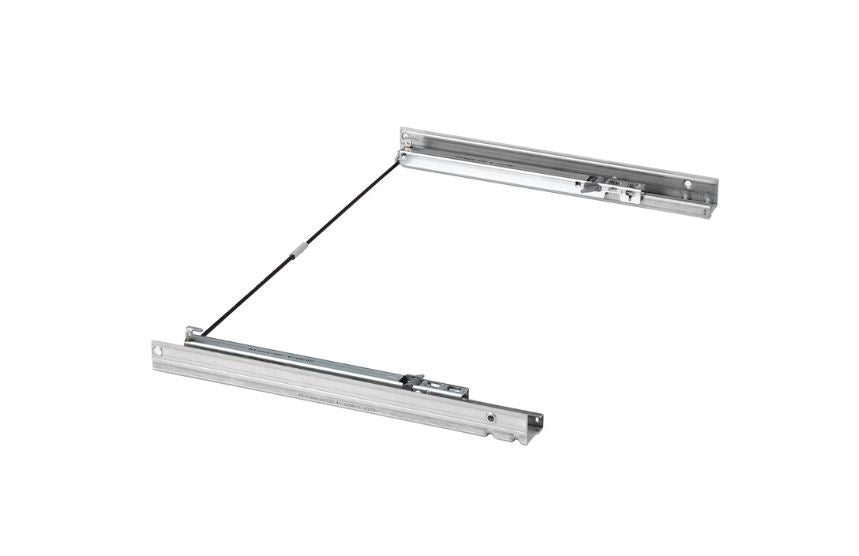 IKEA BESTA Drawer Runner, Drawer Track Hardware Self-Closing Design Steel Track Push-Open
