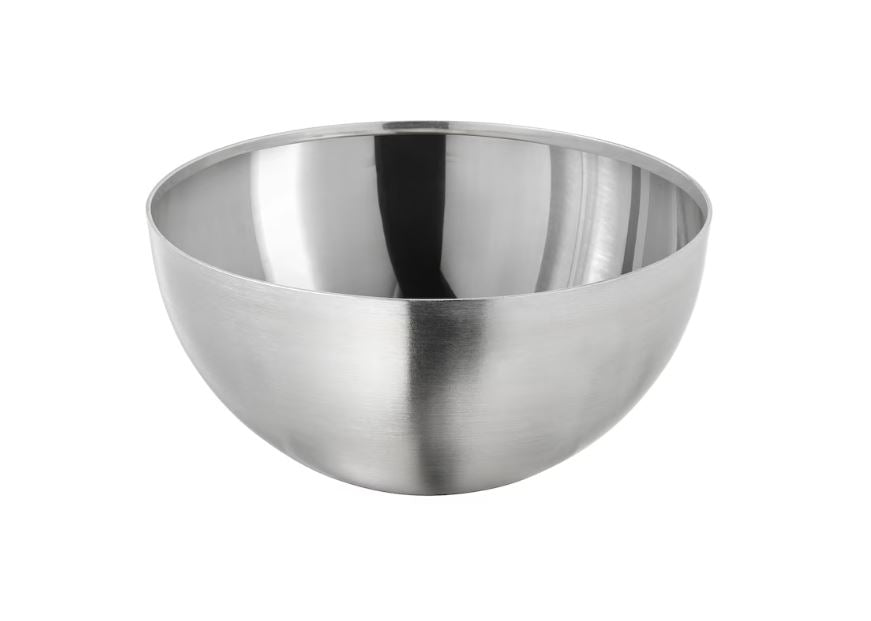 IKEA BLANDA BLANK Serving Bowl, Stainless Steel, 12 cm