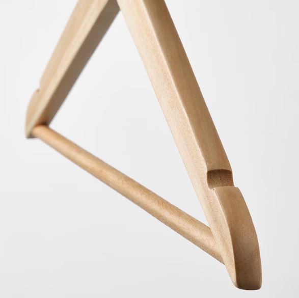 IKEA BUMERANG Hanger, Natural 8pcs – Onepoint