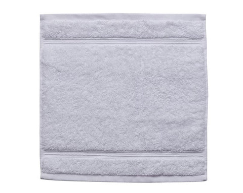 IKEA BREDASUND Washcloth Ring Spun Cotton, Premium Quality Flannel Face Cloth, Highly Absorbent and Soft Feel Fingertip Towel 30x30 cm White