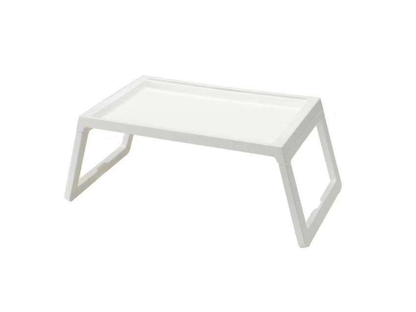 IKEA KLIPSK Bed Tray, White