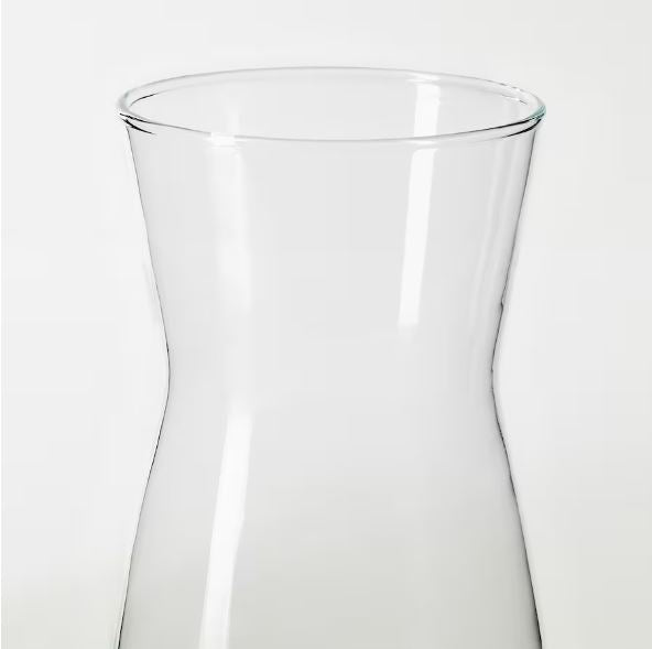 IKEA KARAFF Carafe, Clear Glass 1.0 L