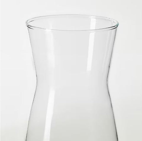 IKEA KARAFF Carafe, Clear Glass 1.0 L