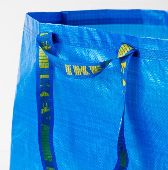 IKEA FRAKTA Carrier Bag, Large, Blue, 71 L
