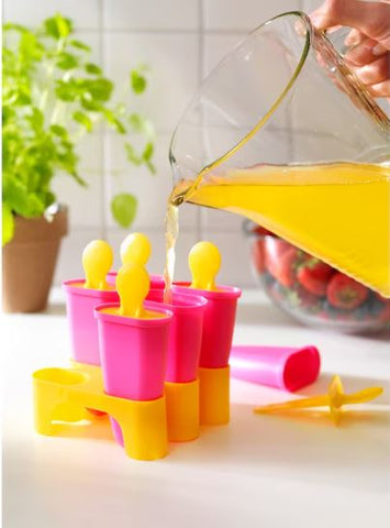 IKEA CHOSIGT Ice Lolly Maker, Assorted Colours