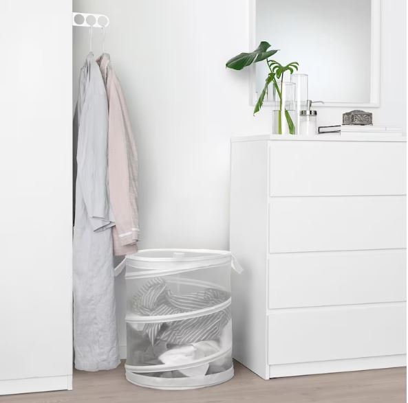 IKEA FYLLEN Laundry Basket, 79 l White