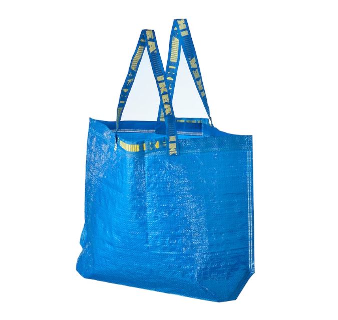 IKEA FRAKTA Carrier Bag, Medium, Blue 36 L