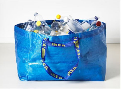 IKEA FRAKTA Carrier Bag, Large, Blue, 71 L FREE SHIPPING