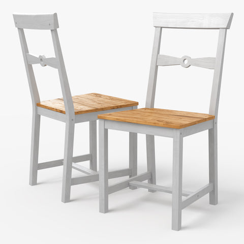 IKEA GAMLEBY Chair, Light Antique Stain-Grey